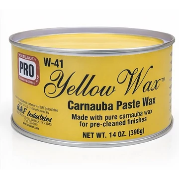 W-41 Yellow Wax Paste – Carnauba tartalmú prémium pasztaviasz