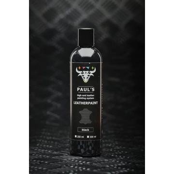 Paul's Leatherpaint fekete (300ml)