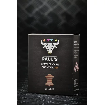 Leather Cocktail Paul's Bőrtisztító -és ápoló készlet