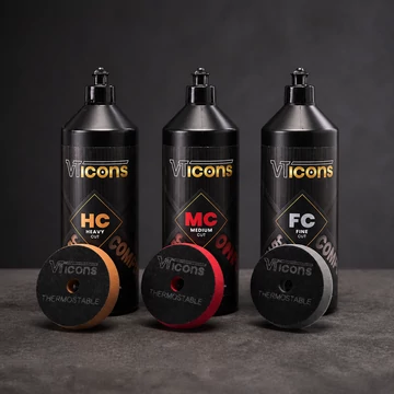 VT Icons Polírozó paszta csomag 150 mm korongokkal